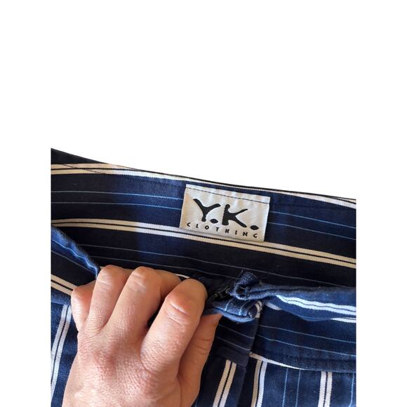 Vintage y2k mini skirt, striped, micro mini - Picture 5 of 5